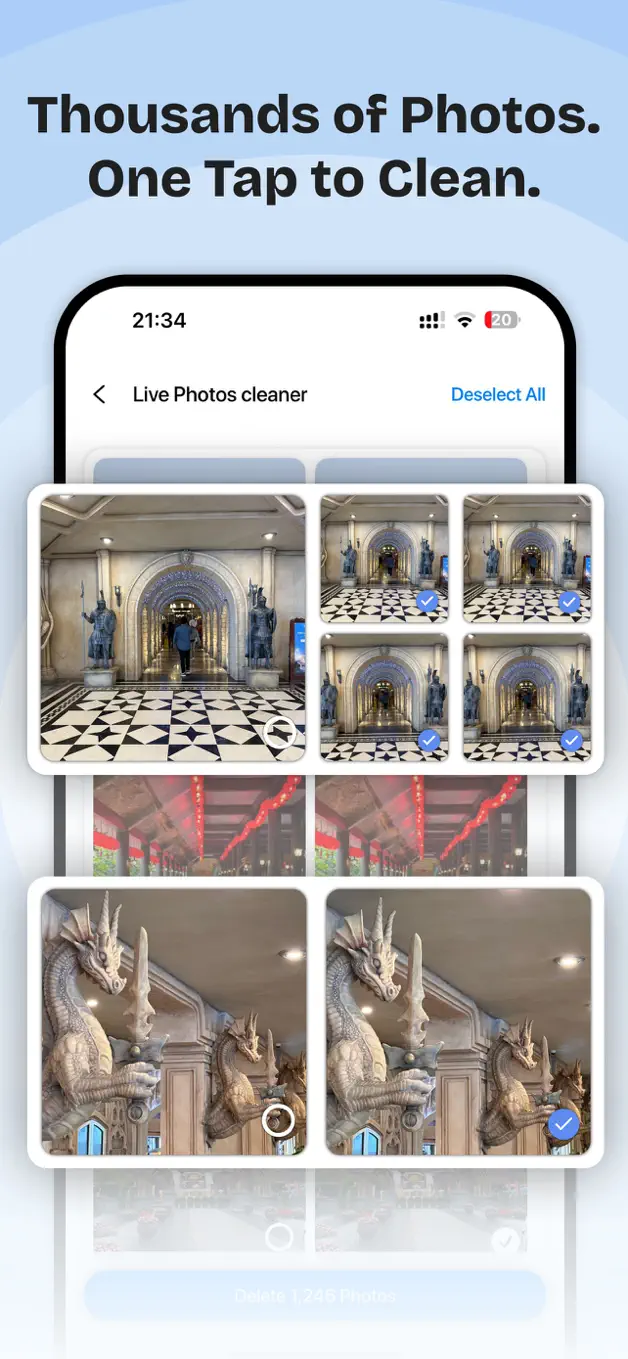CleanKit duplicate and similar photo review